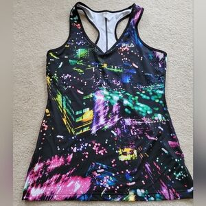 Women's Fila Sport City Scape Tank Top SIze Large